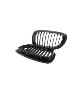 Καρδιές Μάσκας Για Bmw 3 E46 03-06 Coupe/Cabrio Μαύρο Ματ 2 Τεμάχια 
