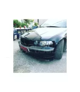 Καρδιές Μάσκας Για Bmw 3 E46 99-01 Sedan/Touring/Compact M4 Look Με Διπλή Γρίλια Μαύρο Γυαλιστερό 2 Τεμάχια 