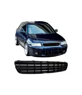 Μάσκα Για Audi A3 8L 96-00 Χωρίς Σήμα Μαύρη 1 Τεμάχιο 