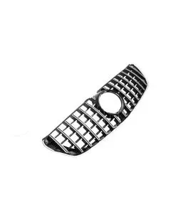 Μάσκα Για Mercedes-Benz V-Class W447 14-19 GT Amg Panamericana Look Μαύρο/Χρώμιο 1 Τεμάχιο 