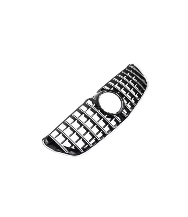 Μάσκα Για Mercedes-Benz V-Class W447 14-19 GT Amg Panamericana Look Μαύρο/Χρώμιο 1 Τεμάχιο