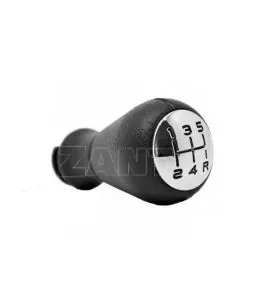 Πόμολο Λεβιέ Ταχυτήτων Μαύρο/Χρώμιο Για Peugeot 106, 206, 306, 406 Με 5 Ταχύτητες BRN1124 