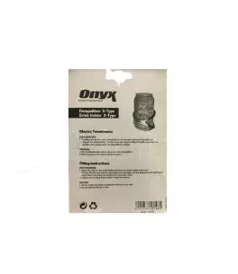 Ποτηροθήκη Αεραγωγού X-Type Μαύρη Onyx 10148 