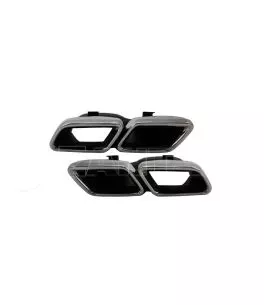 Μπούκες Εξάτμισης Για Mercedes-Benz C-Class W205 / E-Class W213 / S-Class W222 / GLE C292 / GLE W166 / GLC W253 Amg Look 2 Τεμάχ 