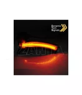 Φλας Καθρέπτη Για Renault Clio IV 16-19 / Captur 17-20 / Nissan Micra 17+ Dynamic Led Φιμέ 2 Τεμάχια 
