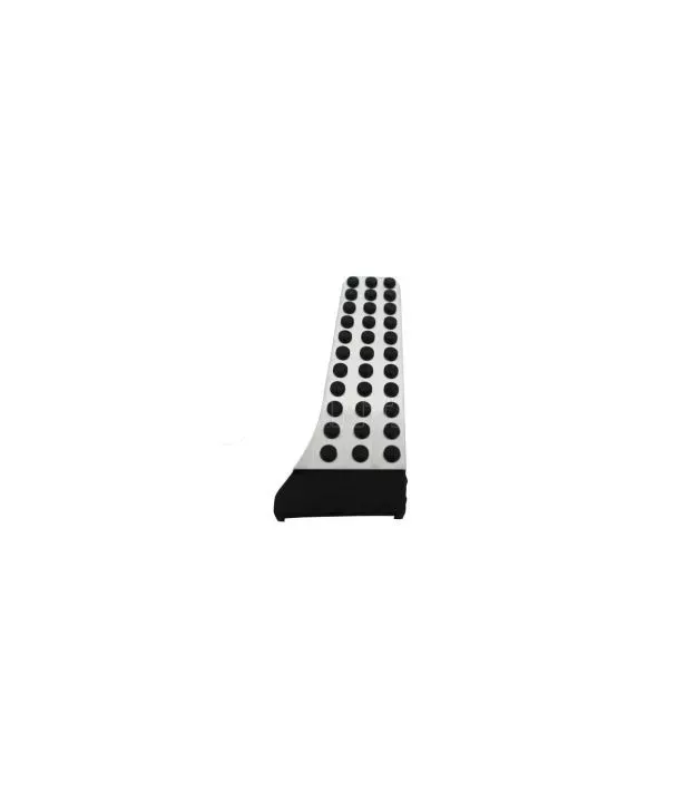Πεντάλ Αλουμινίου Κουμπωτά Και Footrest Για Mercedes-Benz C W204 07-14 / E W211 02-09 / GLK 08-15 Αυτόματο Σετ 4 Τεμάχια KPMB01