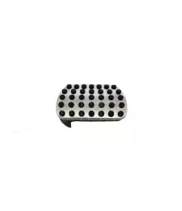 Πεντάλ Αλουμινίου Κουμπωτά Και Footrest Για Mercedes-Benz C W204 07-14 / E W211 02-09 / GLK 08-15 Αυτόματο Σετ 4 Τεμάχια KPMB01 