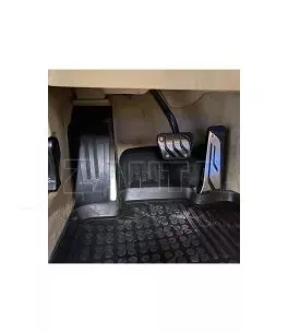 Πεντάλ Αλουμινίου Κουμπωτά Και Footrest Για Bmw F20 11+ , F22 14+ , F30 11+ ,F32 13+ Αυτόματο Σετ 3 Τεμάχια KPBM01 