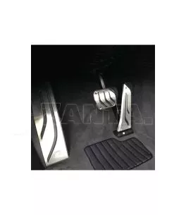 Πεντάλ Αλουμινίου Κουμπωτά Και Footrest Για Bmw F20 11+ , F22 14+ , F30 11+ ,F32 13+ Αυτόματο Σετ 3 Τεμάχια KPBM01 