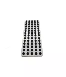 Πεντάλ Αλουμινίου Κουμπωτά Και Footrest Για Mercedes-Benz W204 07-14 / W211 02-09 / GLK 08-15 Μη Αυτόματο Σετ 5 Τεμάχια KPMB02 