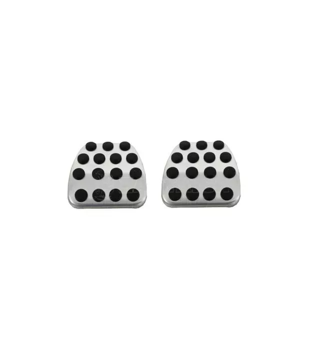 Πεντάλ Αλουμινίου Κουμπωτά Και Footrest Για Mercedes-Benz W204 07-14 / W211 02-09 / GLK 08-15 Μη Αυτόματο Σετ 5 Τεμάχια KPMB02