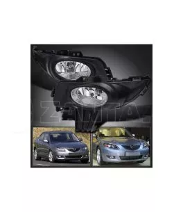 Προβολείς Ομίχλης Για Mazda 3 04-08 Sedan / Hatchback ΜΖ-057 2 Τεμάχια 