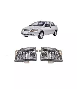 Προβολείς Ομίχλης Για Chevrolet Aveo 05-08 3/5 Doors Hatchback 2 Τεμάχια 