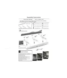 Πλαινά Σκαλοπάτια Για Jeep Compass 17+ 2 Τεμάχια 