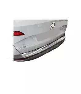 Προστατευτικό Πίσω Προφυλακτήρα Για Skoda Karoq 17+ Από Ανοξείδωτο Ατσάλι (Steel) 