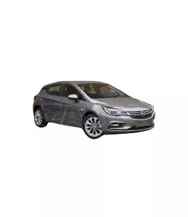 Προστατευτικό Πίσω Προφυλακτήρα Για Opel Astra K 15+ Από Ανοξείδωτο Ατσάλι (Steel) 