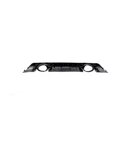 Diffuser Πίσω Προφυλακτήρα Για Audi TT 8S 14+ TTRS Look Με Μπούκες Από Abs Πλαστικό 