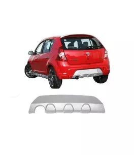 Diffuser Πίσω Προφυλακτήρα Για Dacia Sandero 08-12 Από Abs Πλαστικό 1 Τεμάχιο 
