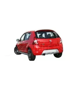 Diffuser Πίσω Προφυλακτήρα Για Dacia Sandero 08-12 Από Abs Πλαστικό 1 Τεμάχιο 