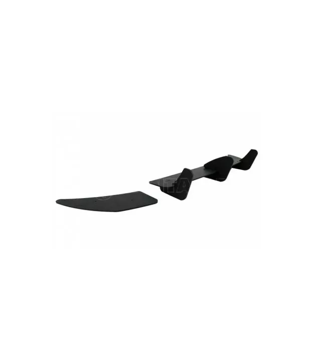 Diffuser Πίσω Προφυλακτήρα Για VW Golf VII (7) 13-17 Για R Έκδοση Mat Black 3 Bars & 2 Side Splitters Από Πλαστικό 3 Τεμάχια