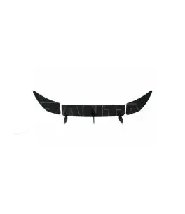 Diffuser Πίσω Προφυλακτήρα Για VW Golf VII (7) 13-17 Για R Έκδοση Mat Black 3 Bars & 2 Side Splitters Από Πλαστικό 3 Τεμάχια 