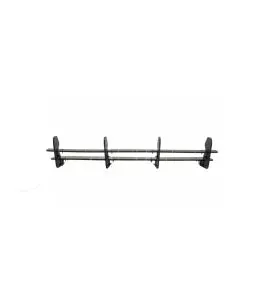 Diffuser Πίσω Προφυλακτήρα Για VW Golf VII (7.5) 17-20 Facelift Για R Έκδοση Μαύρο Ματ 4 Bars Από Abs Πλαστικό 1 Τεμάχιο 