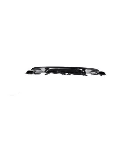 Diffuser Πίσω Προφυλακτήρα Για Mercedes-Benz E-Class W213 16-19 Amg Look Για Απλούς Προφυλακτήρες Σετ Με Μπούκες Από Abs Πλαστικ 