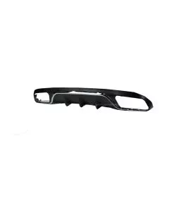 Diffuser Πίσω Προφυλακτήρα Για Mercedes-Benz E-Class W213 16-19 Amg Look Για Απλούς Προφυλακτήρες Σετ Με Μπούκες Από Abs Πλαστικ 