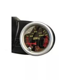 Όργανο Θερμοκρασίας Λαδιού Racesport "Phantom Look" Φιμέ 52mm Με 7 Χρώματα 