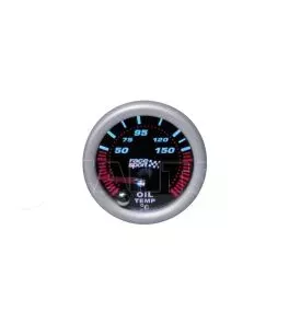 Όργανο Θερμοκρασίας Λαδιού Racesport "Phantom Look" Φιμέ 52mm Με 7 Χρώματα 