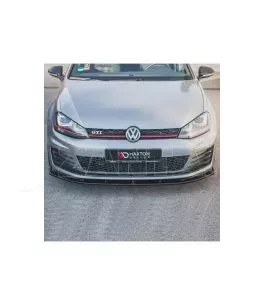 Μπροστινό Spoiler Για VW Golf VII (7) 12-17 GTI Έκδοση Glossy Black V.1 Maxton Design 1 Τεμάχιο 