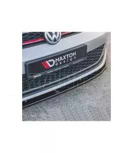 Μπροστινό Spoiler Για VW Golf VII (7) 12-17 GTI Έκδοση Glossy Black V.1 Maxton Design 1 Τεμάχιο 