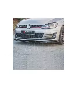 Μπροστινό Spoiler Για VW Golf VII (7) 12-17 GTI Έκδοση Glossy Black V.1 Maxton Design 1 Τεμάχιο 