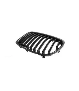 Καρδιές Μάσκας Για Bmw X1 E84 09-12 Μαύρο Γυαλιστερό 2 Τεμάχια 