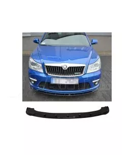 Μπροστινό Spoiler Για Skoda Octavia 2 (1Z) 09-13 RS Προφυλακτήρα Μαύρο Γυαλιστερό Από Abs Πλαστικό Maxton Design 1 Τεμάχιο 
