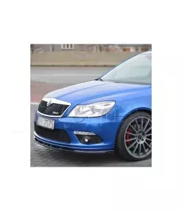Μπροστινό Spoiler Για Skoda Octavia 2 (1Z) 09-13 RS Προφυλακτήρα Μαύρο Γυαλιστερό Από Abs Πλαστικό Maxton Design 1 Τεμάχιο 
