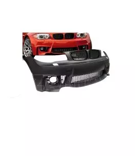 Μπροστινός Προφυλακτήρας Για Bmw 1 E81/82/87/88 04-13 1M Look Με Καρδιές Μάσκας 