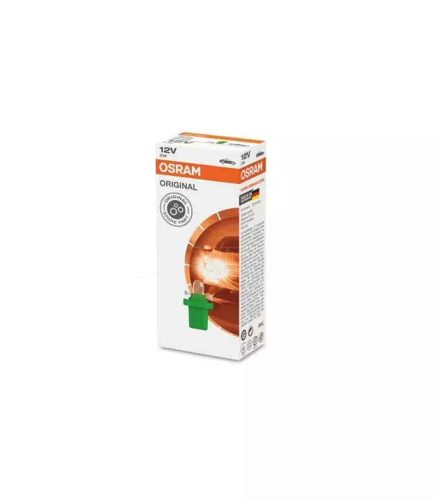 Λάμπα Αλογόνου Με Βάση B8.5d 12V 2w Osram 2722MF 1 Τεμάχιο