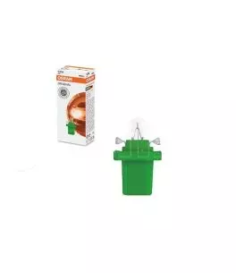 Λάμπα Αλογόνου Με Βάση B8.5d 12V 2w Osram 2722MF 1 Τεμάχιο 