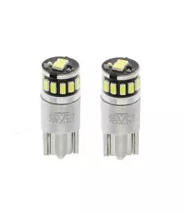 Λάμπες Led T10 12volt 5 Smd Led Canbus Λευκό Φως RaceSport EV93144 2 Τεμάχια 