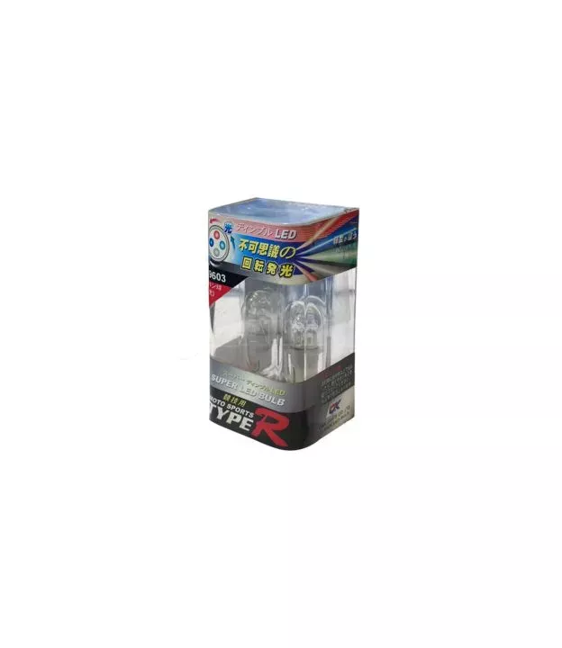 Λάμπες Led T10 12volt Λευκό Φως Type-R TR-9602 2 Τεμάχια