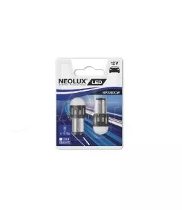 Λάμπες Led P21/5W Διπολικές BAY15D 12volt 1.2 watt Λευκές Neolux By Osram NP2260CW-02B 2 Τεμάχια 