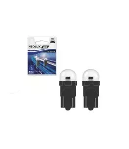 Λάμπες Led T10 12volt 0.5watt Λευκές 6000k Neolux By Osram NT1061CW-02B 2 Τεμάχια 