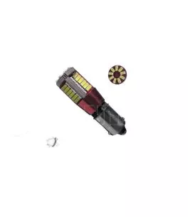 Λάμπα Led BA9S T4W 12volt 57 Led 4.5watt Canbus Λευκή 6000k 1 Τεμάχιο 