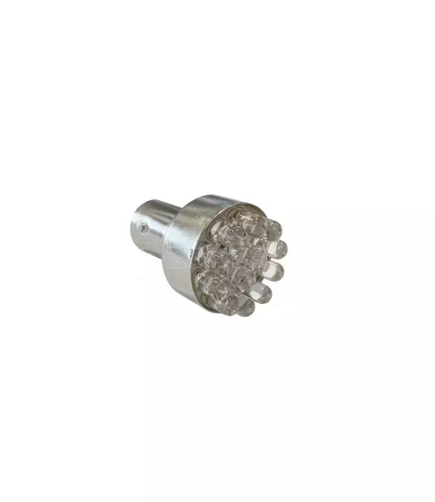 Λάμπα Led S25 P21/5W BAY15D 12 Led Διπολική 12volt Λευκή Type-R TR-9605W 1 Τεμάχιο