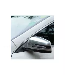 Καπάκια Καθρεφτών Για Mercedes-Benz W212 W221 W204 X204 W207 W246 W176 X156 C117 Brushed Aluminium 2 Τεμάχια 