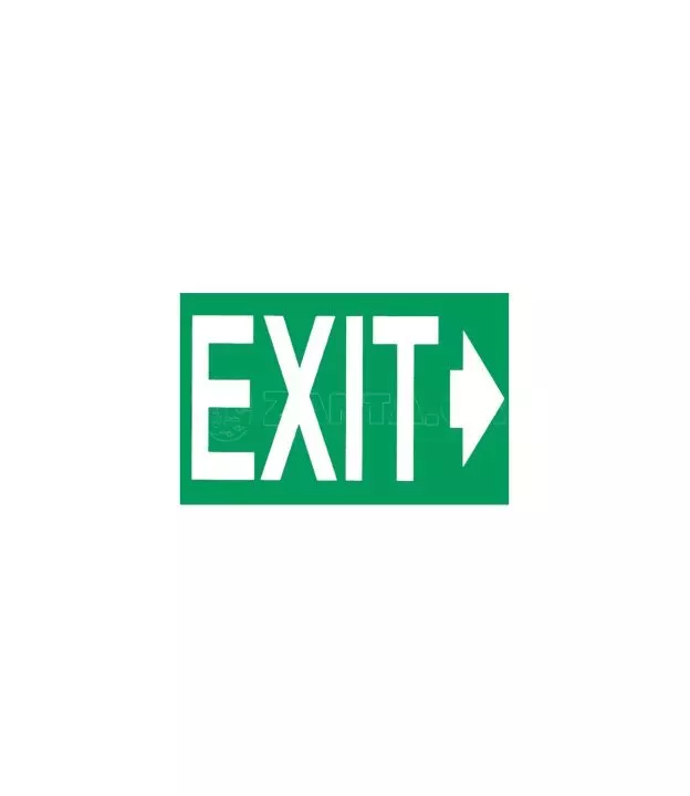 Αυτοκόλλητο Σήμα "Exit" 16 x 10cm 1 Τεμάχιο