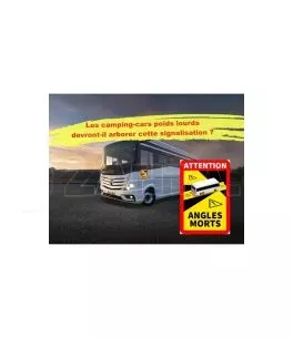 Αυτοκόλλητο Σήμα Mικρό Τυφλό Σημείο Α.Δ.626 (Blind Spot - Take Care) 12 x 17.5cm 1 Τεμάχιο 
