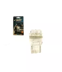 Λάμπες Led T20 W21W / 3156 W3X16D Μονοπολικές 12volt Κίτρινο Φως Simoni Racing 1 Τεμάχιο 