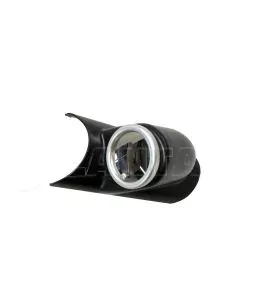 'Οργανο Πίεσης Λαδιού Racesport Mirror Look Φιμέ 52mm Με 7 Χρώματα 